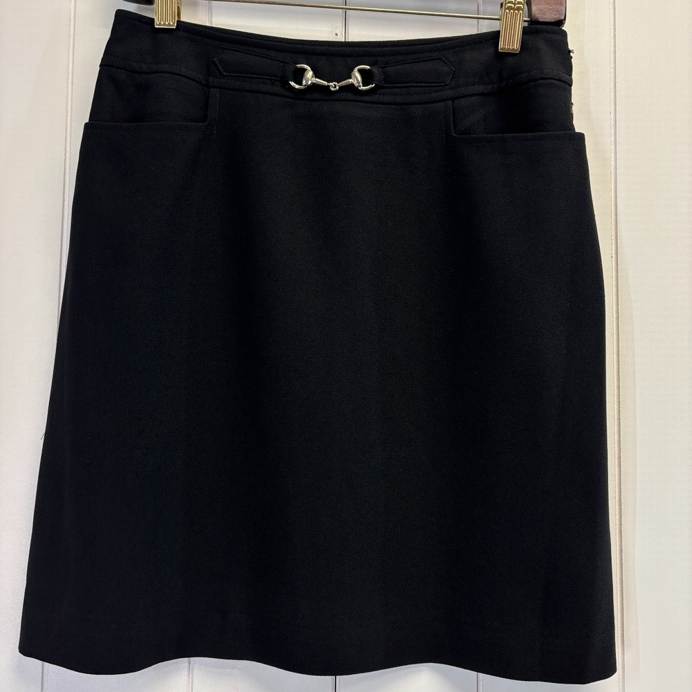 VTG Gianni Petite Women Career Classic Mini Skirt Size 8P Closet Staple Office